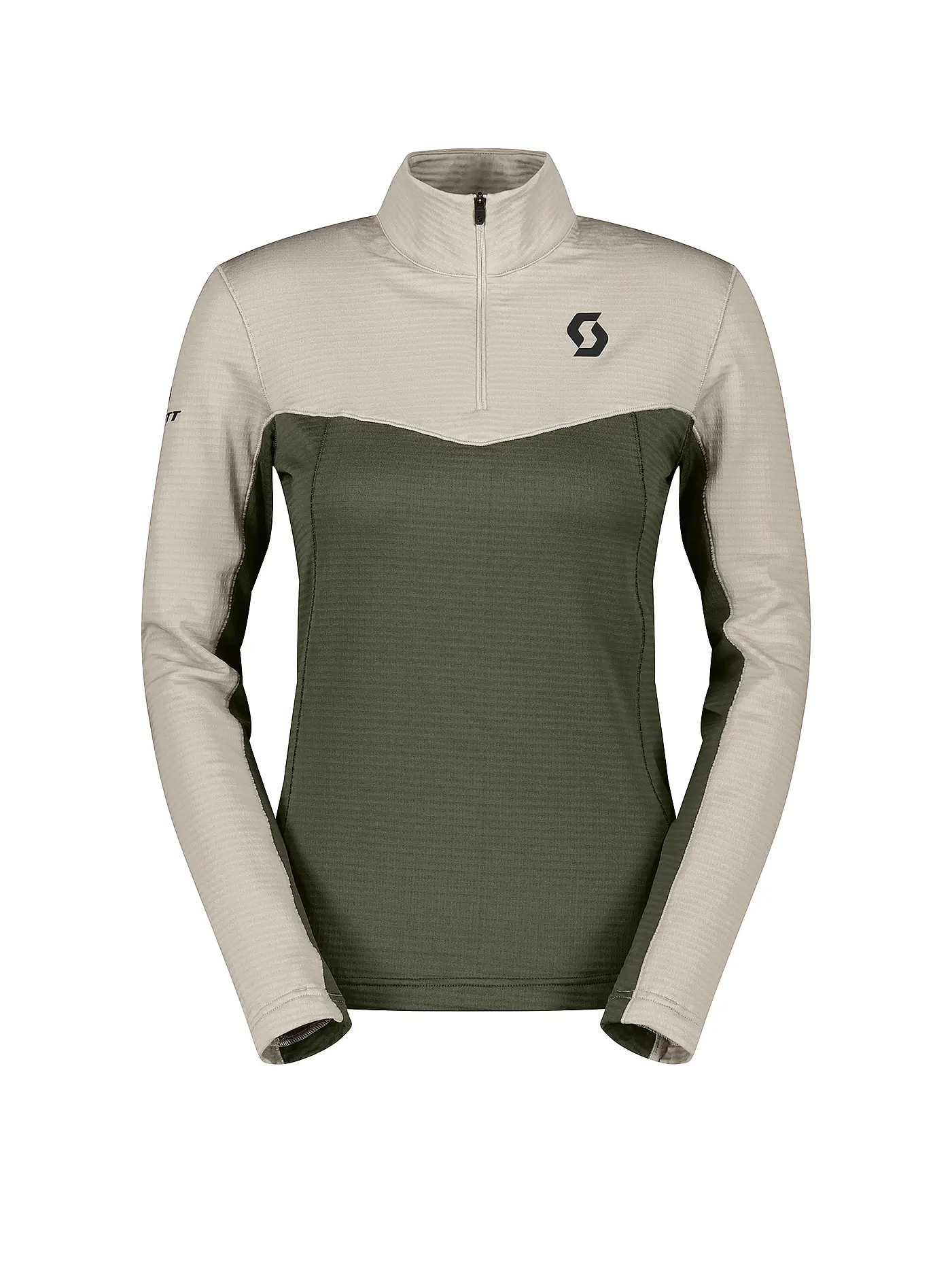 SCOTT | Damen Unterzieh Zipshirt Defined Light | olive